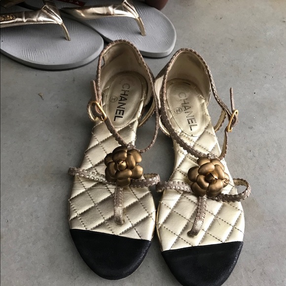 Chanel sandals 38 - Picture 2 of 4